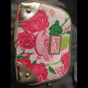 Lilly Pulitzer Delta Zeta makeup bag